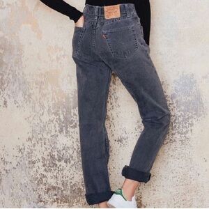 Levi’s | Worn in Faded Black Classic 501 Jeans